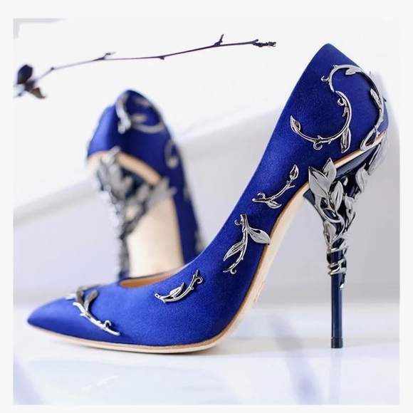 MelsCBoutique Shoes - “Something Blue” Bridal Stiletto